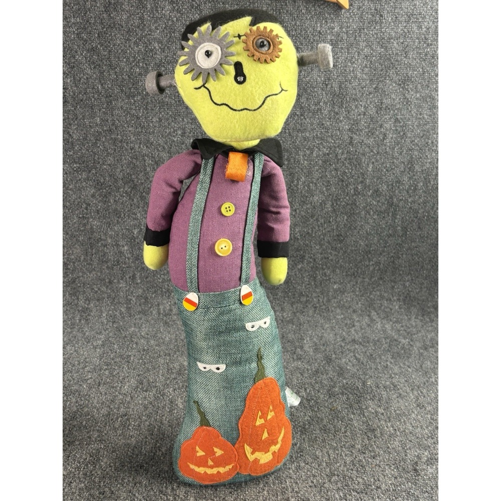 Homerbest Doll Halloween Frankenstein 22" Tall Holiday Decor Cottagecore